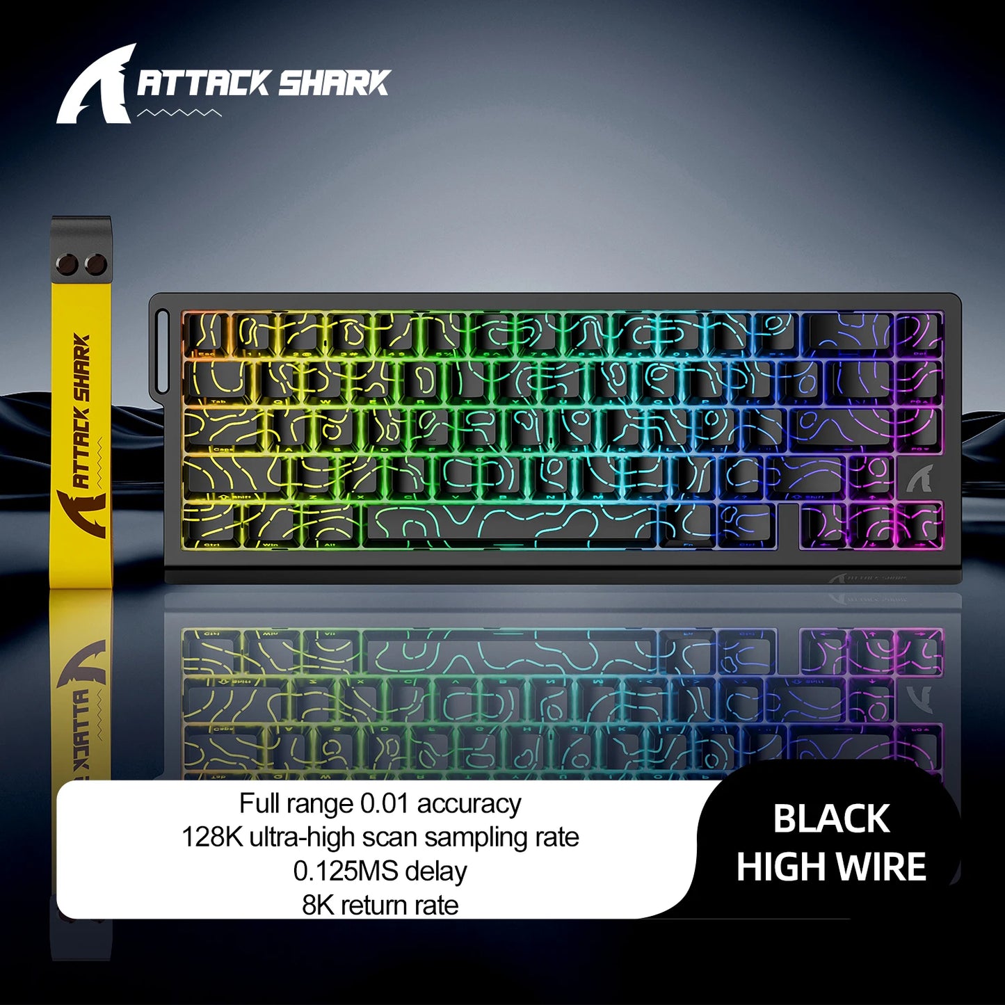 Teclado ATTACK SHARK X68HE X68Pro