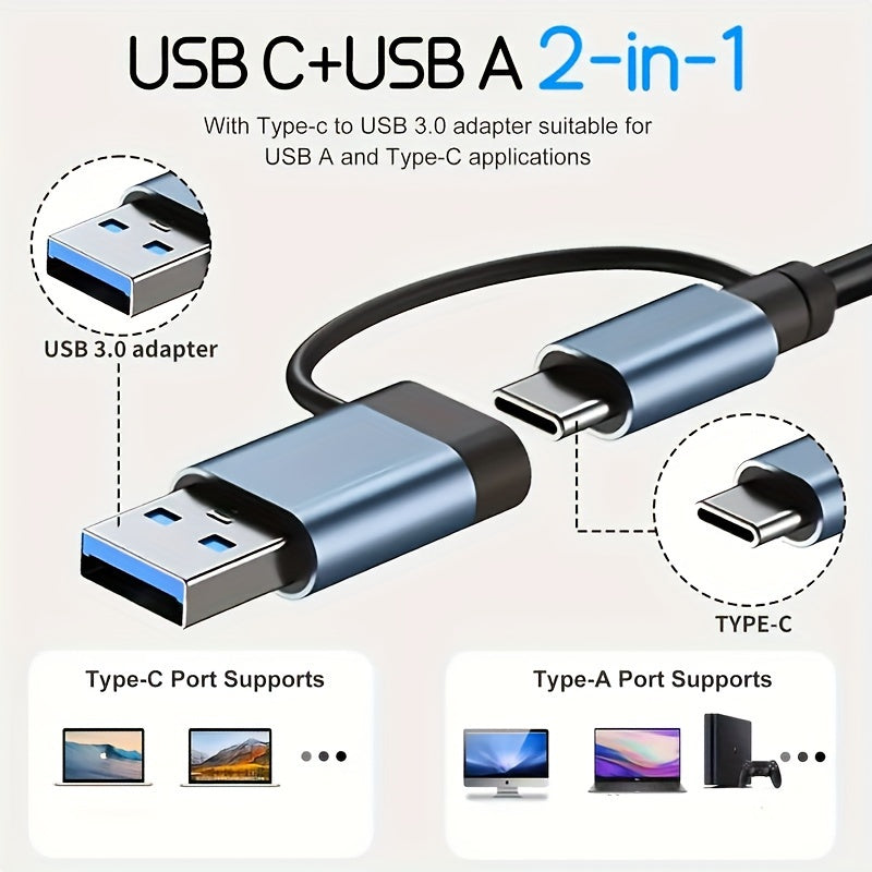 3.0 7 em 1 USB C Hub