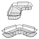 Kit 2 prateleiras com adesivo para banheiro