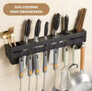 Rack de Facas Inox para parede