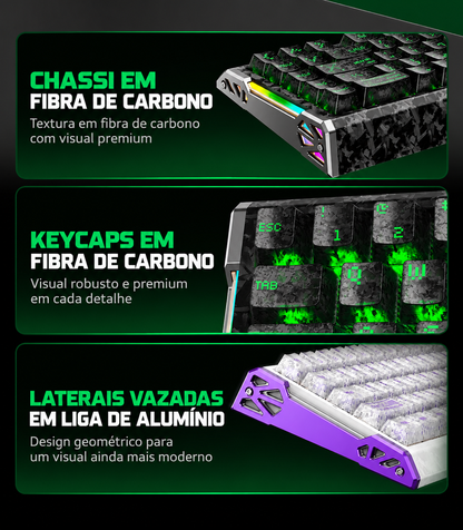 Teclado Magnético Xinmeng ZERO68