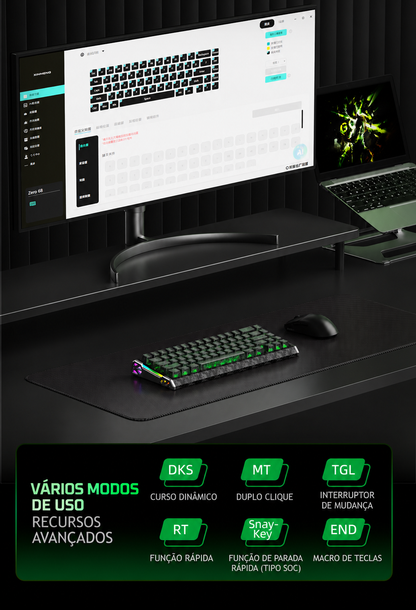 Teclado Magnético Xinmeng ZERO68