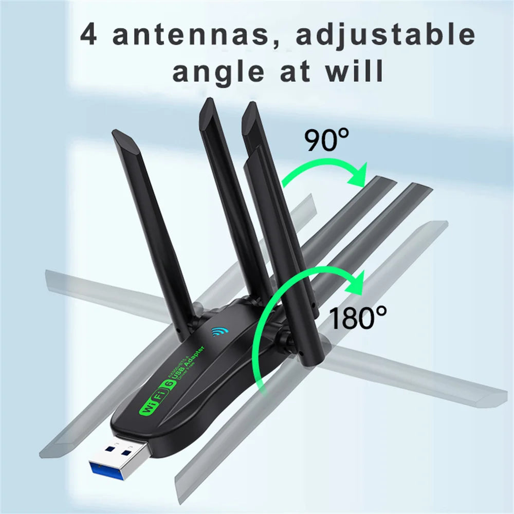 AX900 adaptador USB WIFI/Bluetooth 5.4