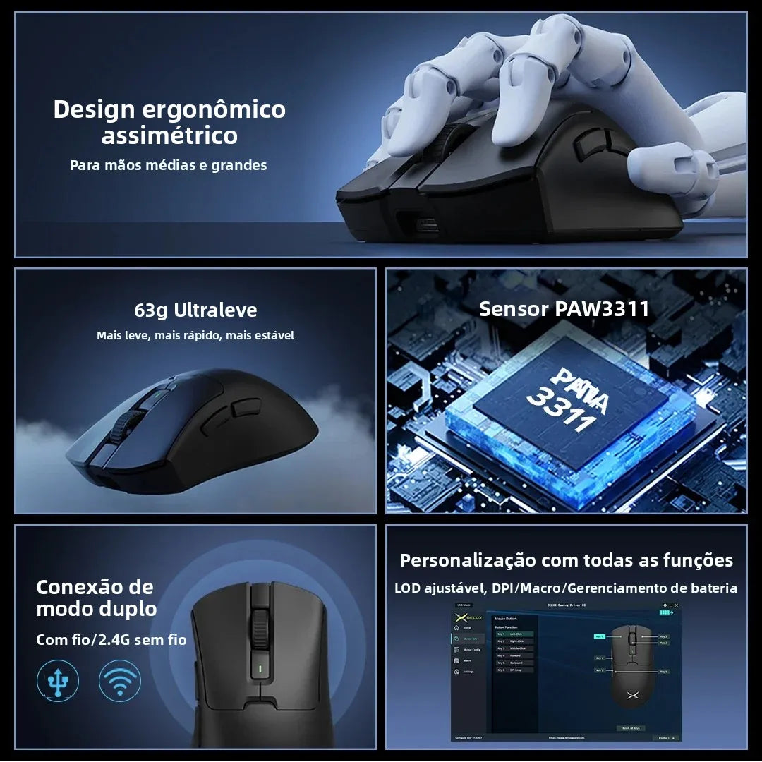 Mouse Delux M900 SE