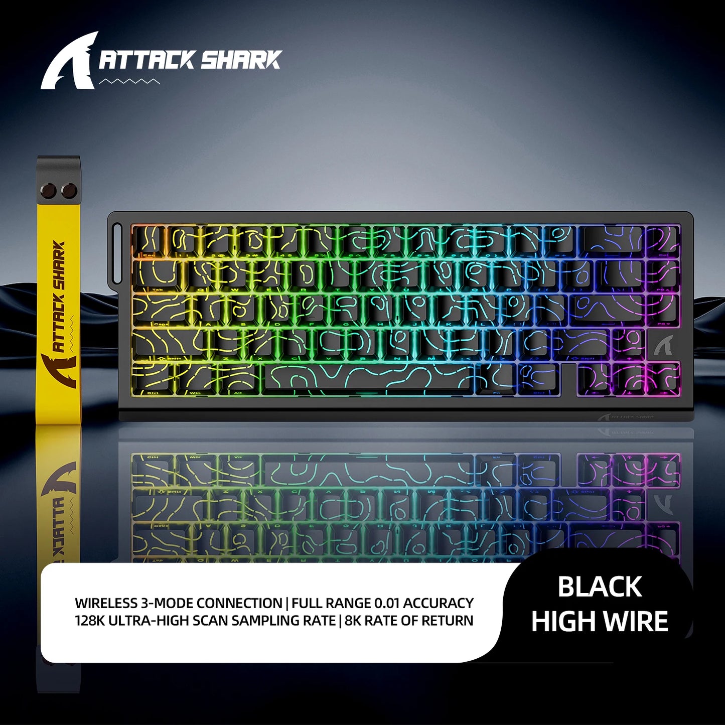 Teclado ATTACK SHARK X68HE X68Pro