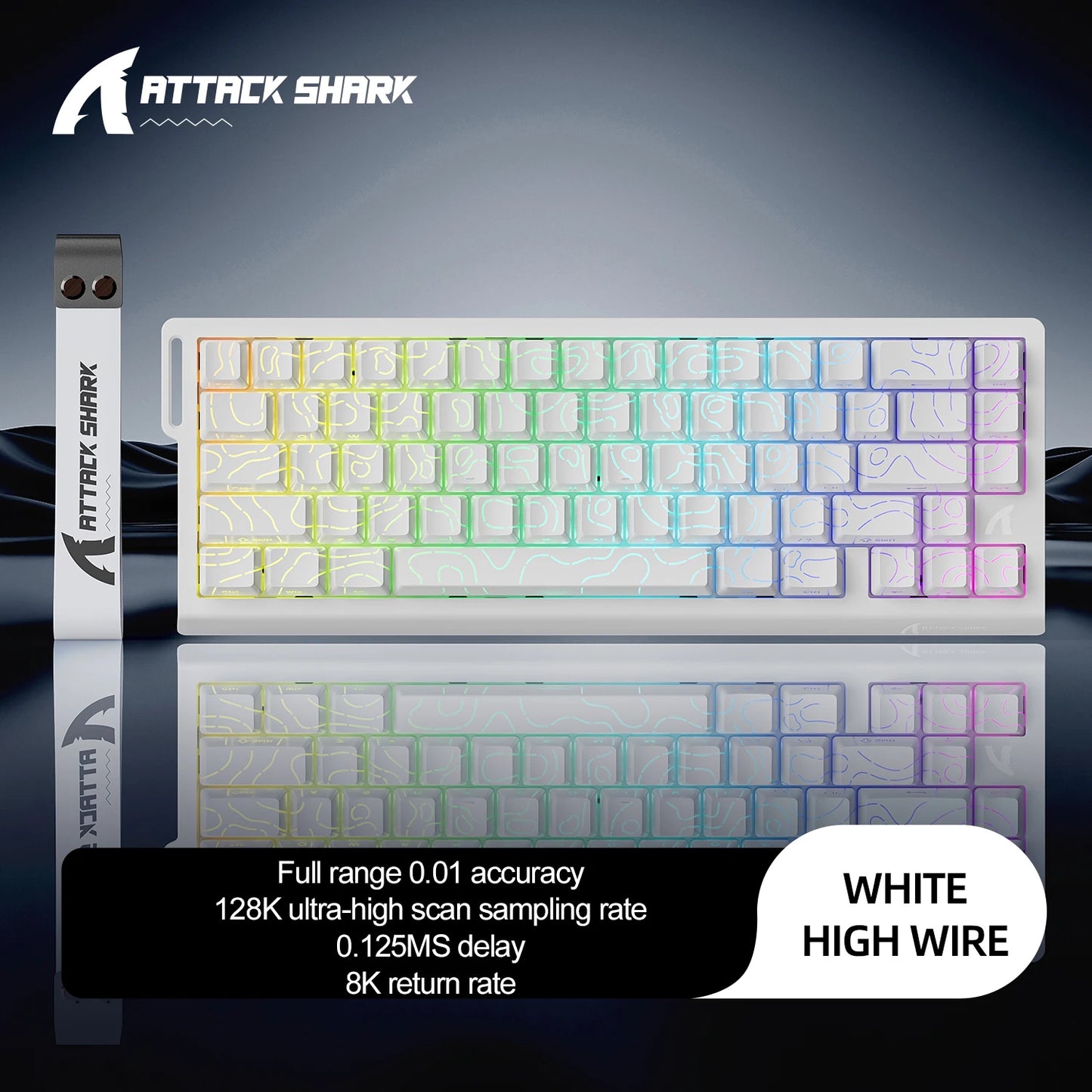 Teclado ATTACK SHARK X68HE X68Pro