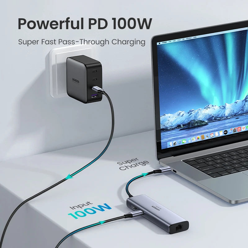 UGREEN USB HUB 7 em 1
