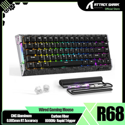 Teclado Magnético Attack Shark R68 HE