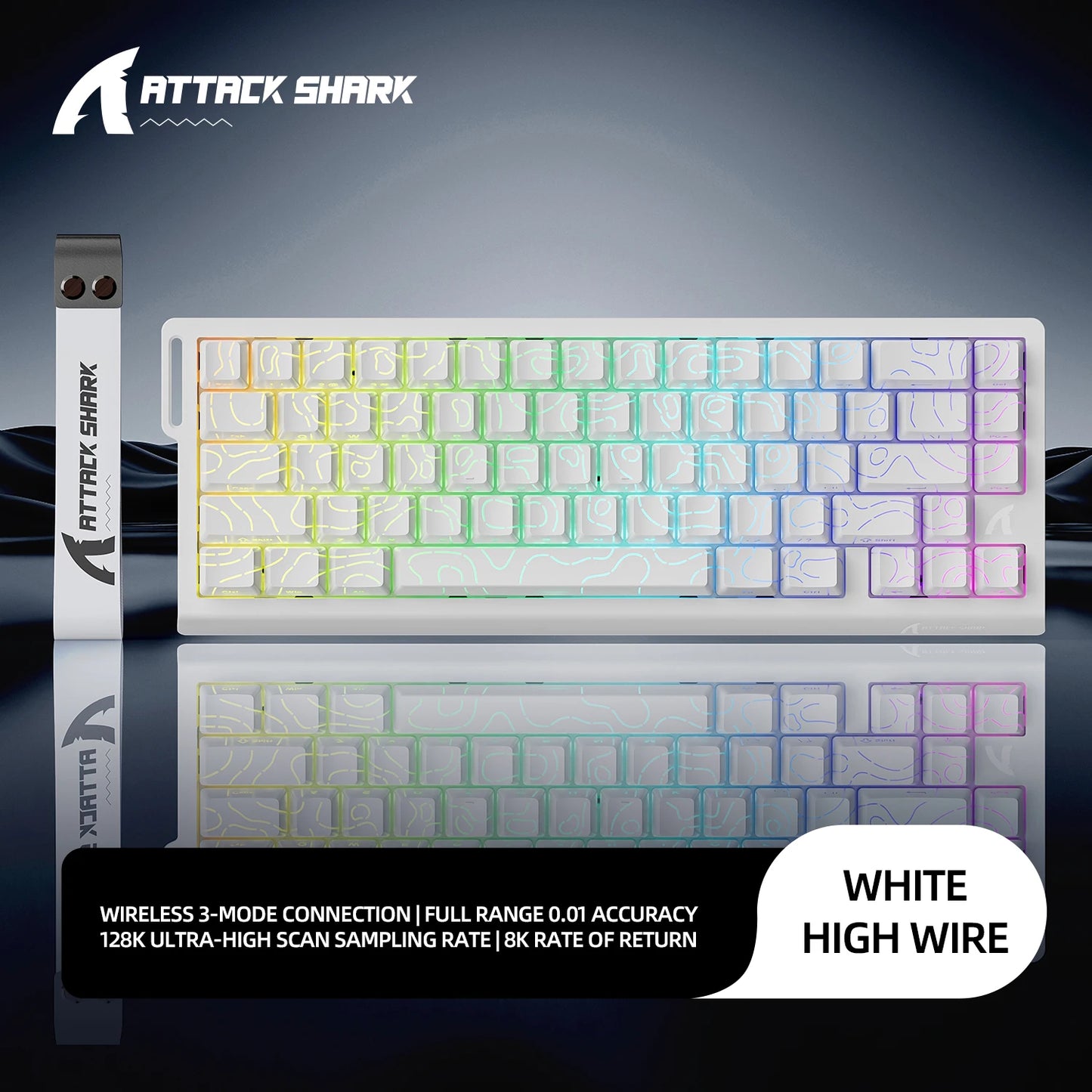 Teclado ATTACK SHARK X68HE X68Pro