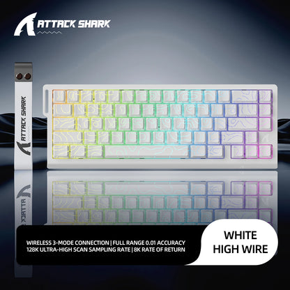 Teclado ATTACK SHARK X68HE X68Pro