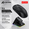 Mouse sem fio Attack Shark X11/X6/X3/R1