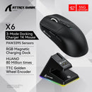 Mouse sem fio Attack Shark X11/X6/X3/R1