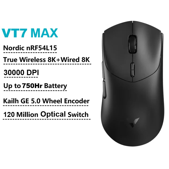 Mouse sem fio Rapoo VT7 MAX /VT7