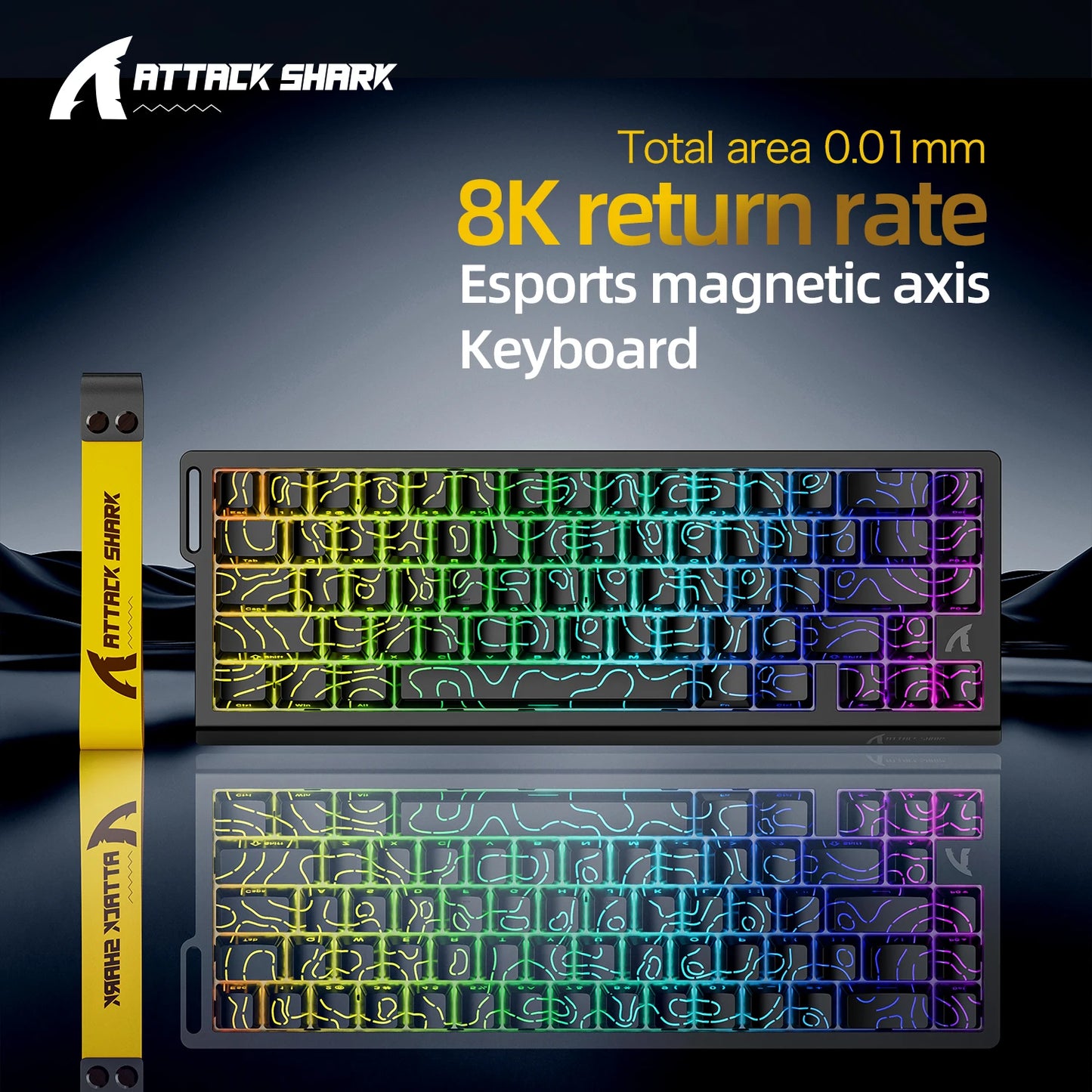 Teclado ATTACK SHARK X68HE X68Pro