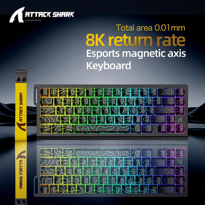 Teclado ATTACK SHARK X68HE X68Pro