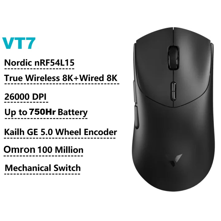 Mouse sem fio Rapoo VT7 MAX /VT7