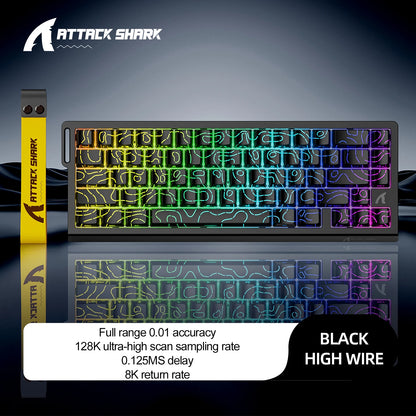 Teclado ATTACK SHARK X68HE X68Pro