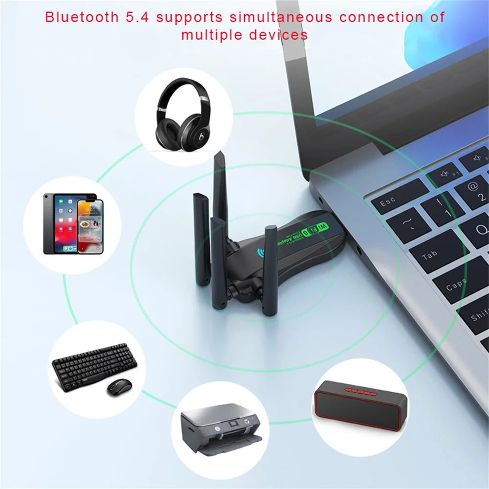 AX900 adaptador USB WIFI/Bluetooth 5.4