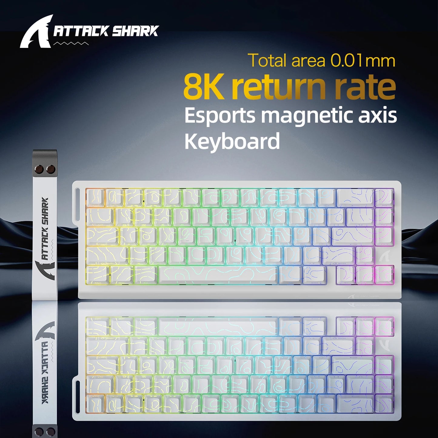 Teclado ATTACK SHARK X68HE X68Pro