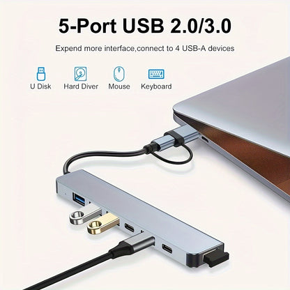 3.0 7 em 1 USB C Hub